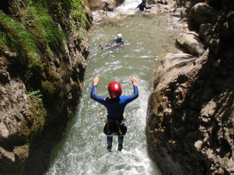Canyoning Montmin Canyon